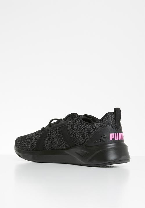 PUMA - Chroma knit wn's - puma black / asphalt /luminous pink