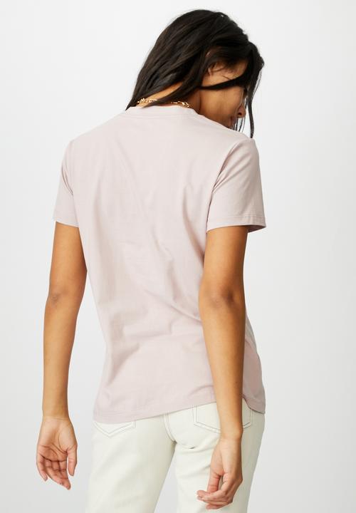 Cotton On - Classic slogan T-shirt - michigan/lilac
