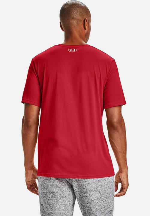 Under Armour - Ua team issue wordmark short sleeve T-shirt - red
