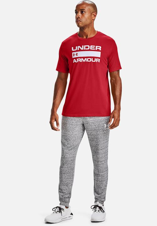 Under Armour - Ua team issue wordmark short sleeve T-shirt - red