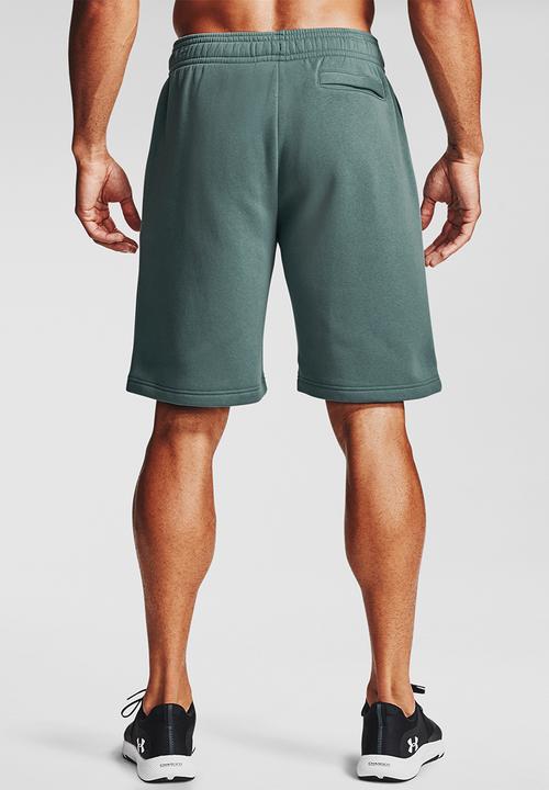 Under Armour - Ua rival fleece shorts - green