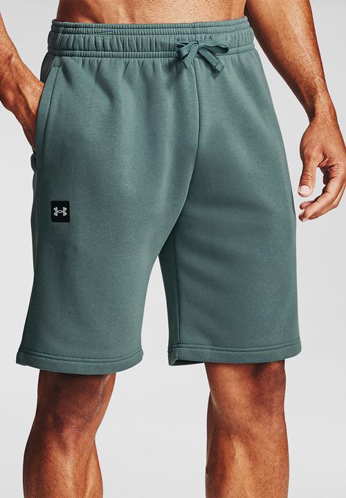 Under Armour - Ua rival fleece shorts - green