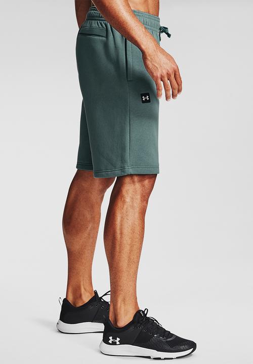 Under Armour - Ua rival fleece shorts - green