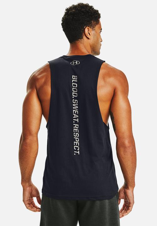 Under Armour - Ua project rock bsr tank - black
