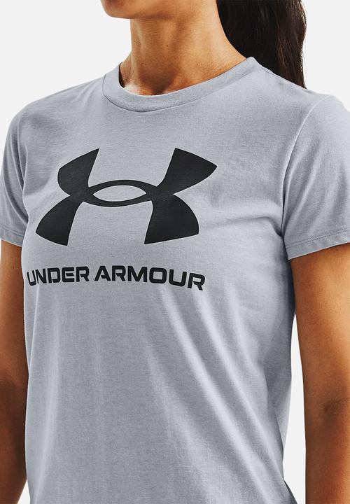 Under Armour - Live sportstyle graphic short sleeve tee - light grey