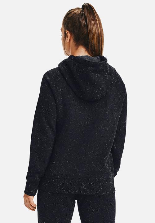 Under Armour - Rival fleece logo hoodie - black