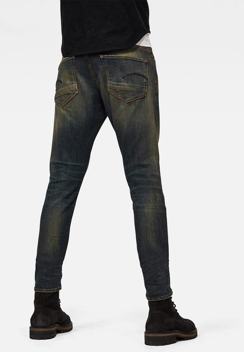 G-STAR - Revend skinny-heavy elto pure superstretch jeans - antic blight green