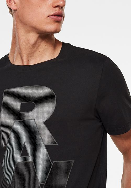G-STAR - Raw graphic r short sleeve tee - black