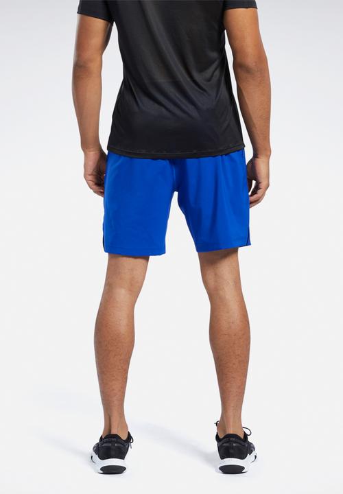 Reebok - Wor comm woven shorts - blue