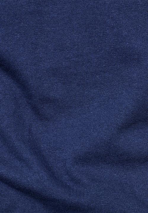 G-STAR - Felt applique slim r short sleeve tee - blue