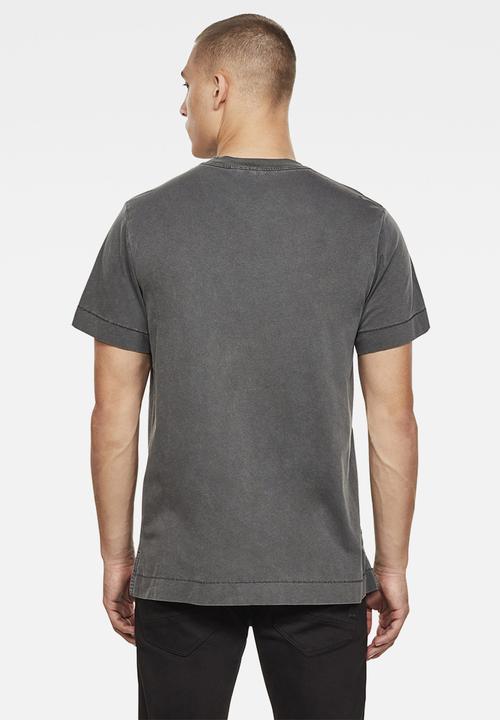 G-STAR - Reflective logo loose r short sleeve tee - black