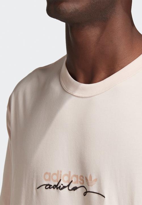adidas Originals - D short sleeve tee - light pink