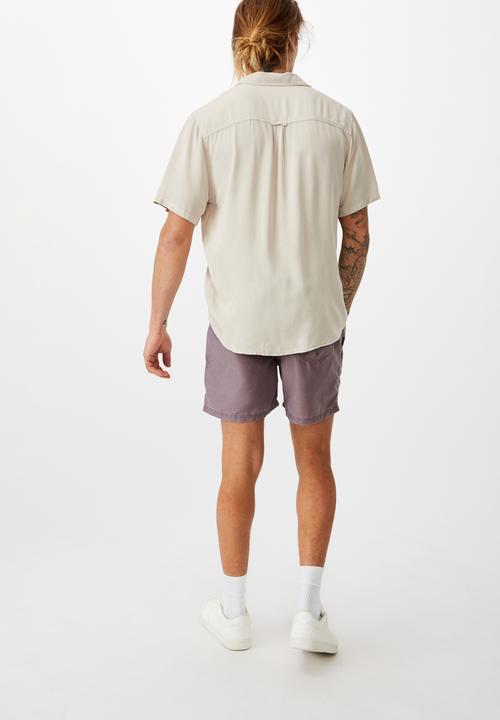Cotton On - Kahuna short - vintage grape