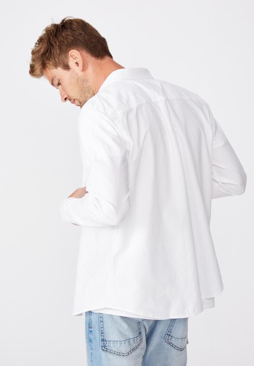 Cotton On - Brunswick shirt 3 - white oxford