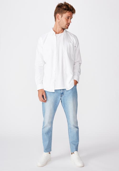 Cotton On - Brunswick shirt 3 - white oxford