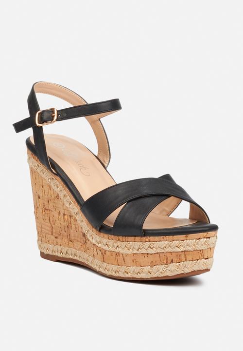 Miss Black - Dioxy wedge - black