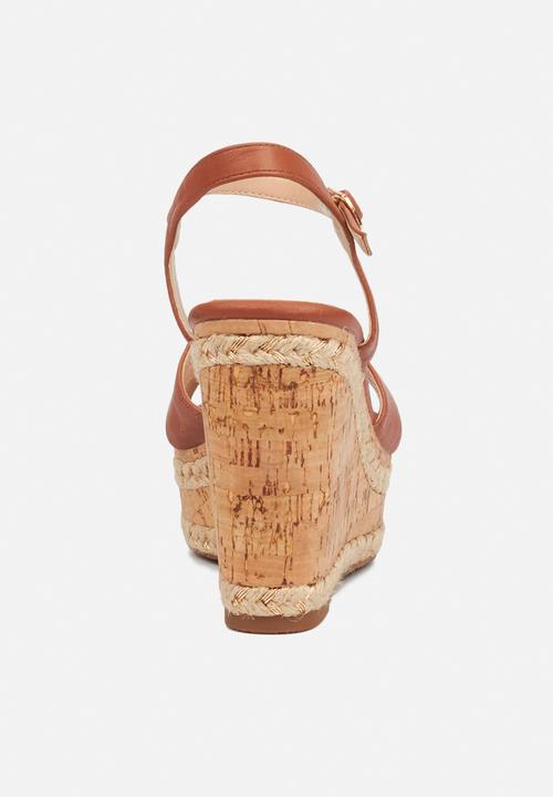 Miss Black - Dioxy wedge - tan