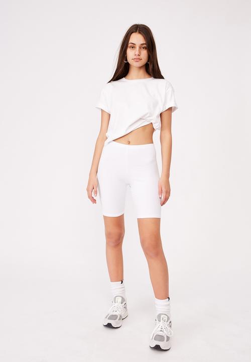 Factorie - Basic bike short - white