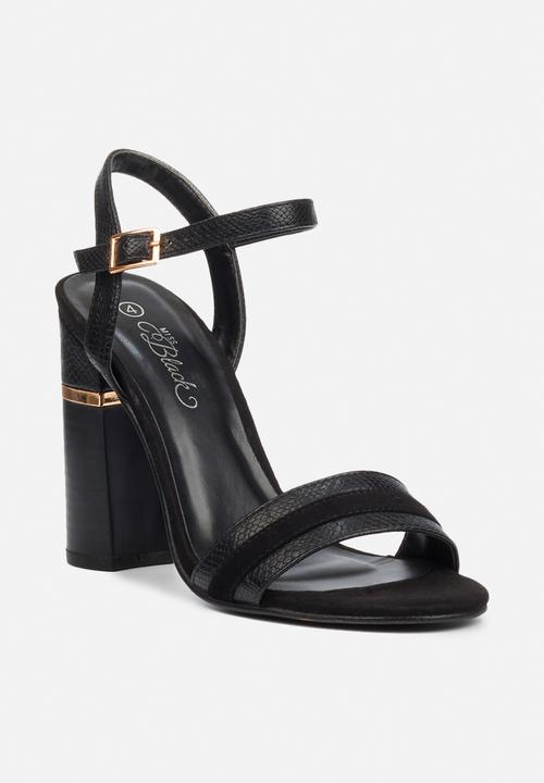 Miss Black - Doseo heel - black
