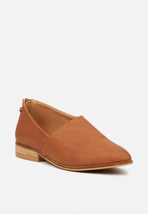 Miss Black - Fusha loafer - tan