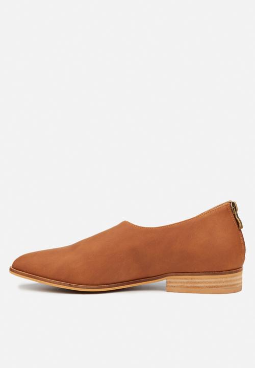 Miss Black - Fusha loafer - tan