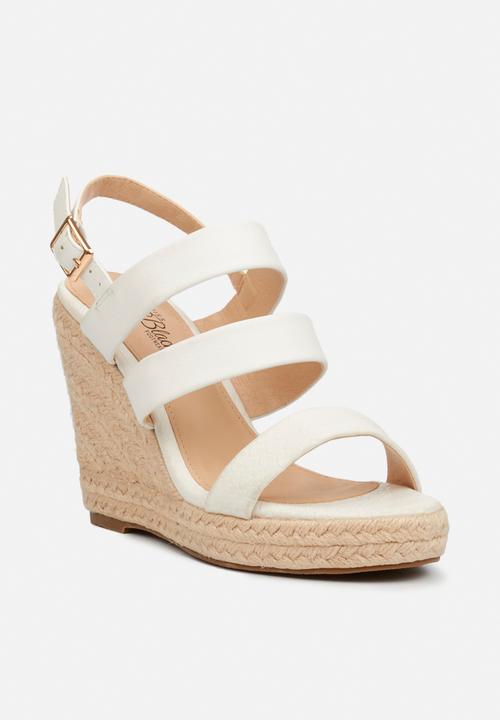Miss Black - Hurricane wedge - white