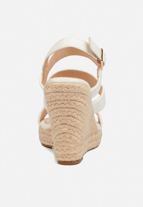 Miss Black - Hurricane wedge - white