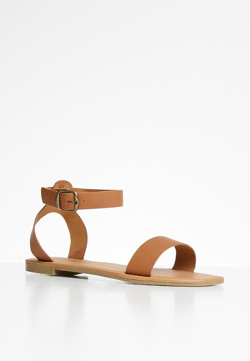 Superbalist - Stace ankle strap sandal - tan