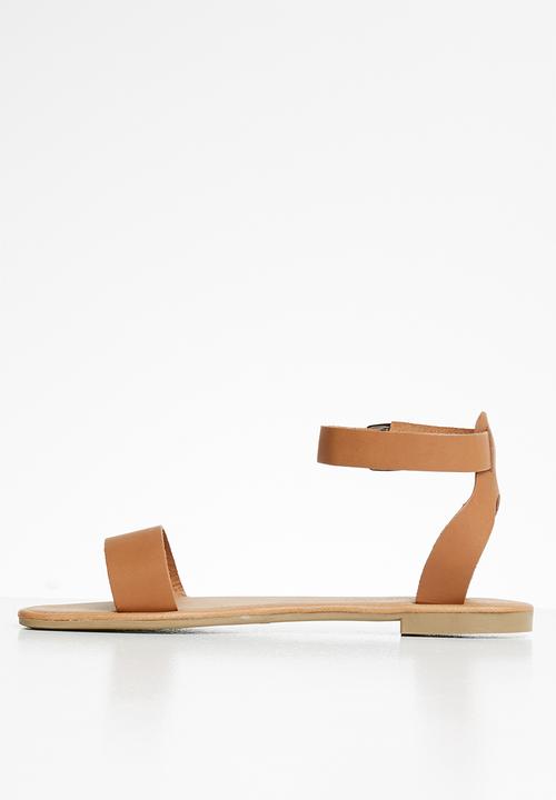 Superbalist - Stace ankle strap sandal - tan