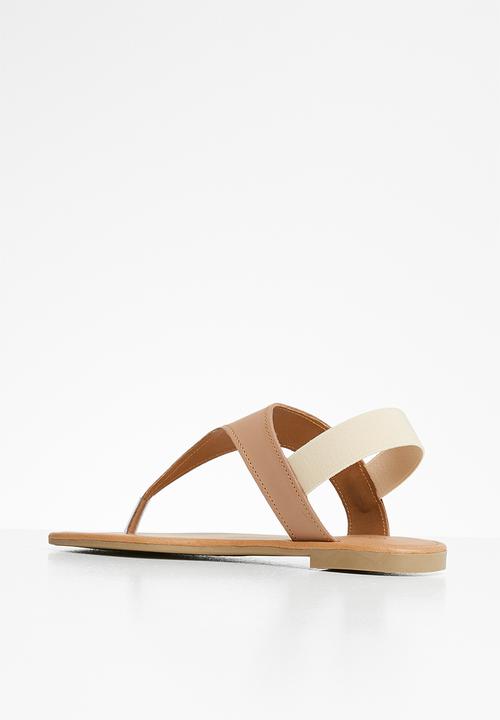 Superbalist - Londdi t-bar sandal - neutral