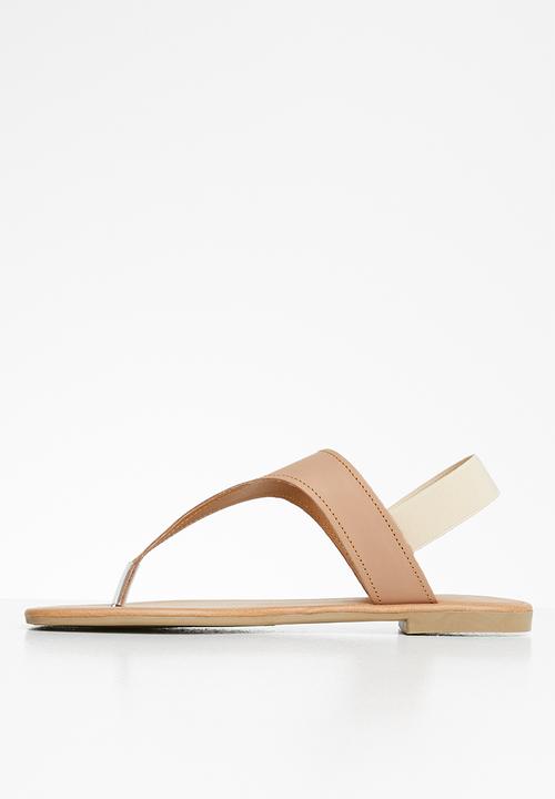 Superbalist - Londdi t-bar sandal - neutral