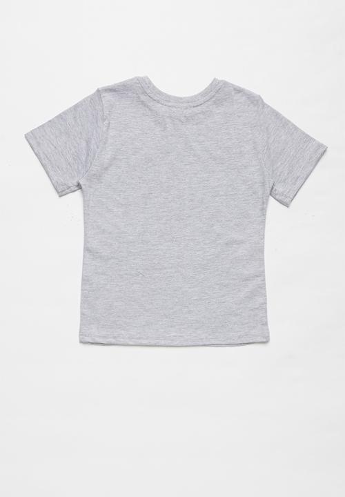 Superbalist Kids - Nasa logo short sleeve tee - grey