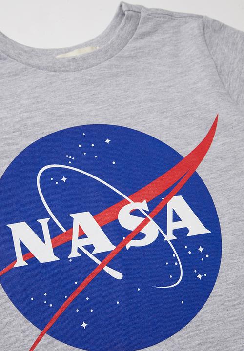 Superbalist Kids - Nasa logo short sleeve tee - grey