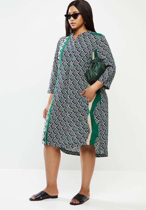 AMANDA LAIRD CHERRY - Plus lungro kafta - green