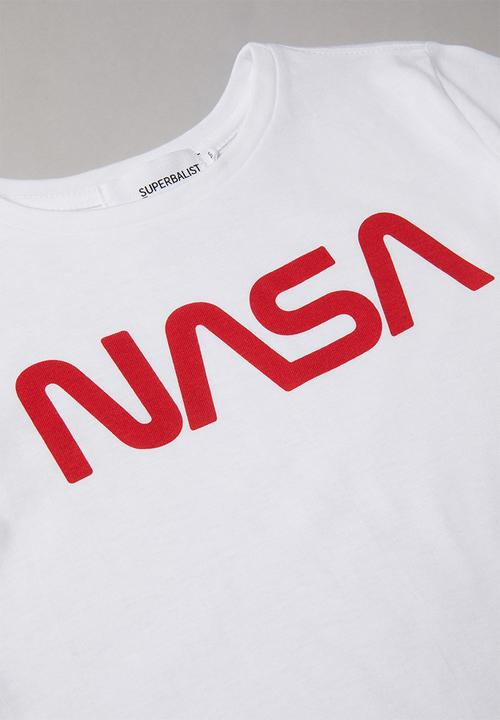 Superbalist - NASA printed tee - white