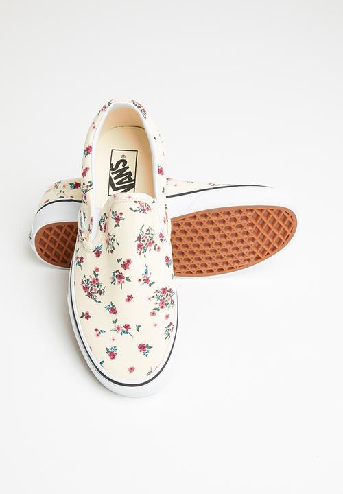 Vans - Classic slip-on - (ditsy floral) classic white/true white