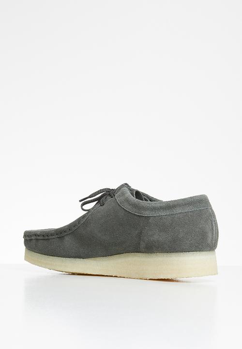 Grasshoppers - Origin suede moccasin - charcoal