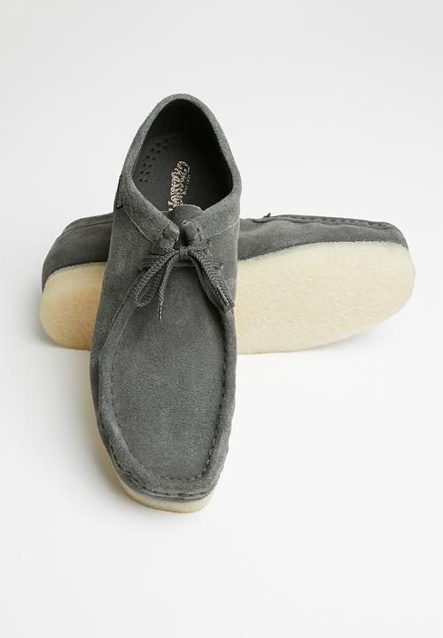 Grasshoppers - Origin suede moccasin - charcoal