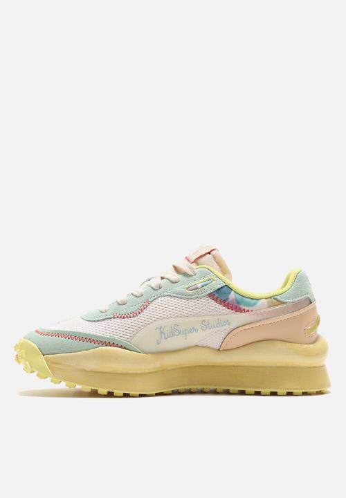 PUMA Select - Style rider Kidsuper - puma white-dusty aqua