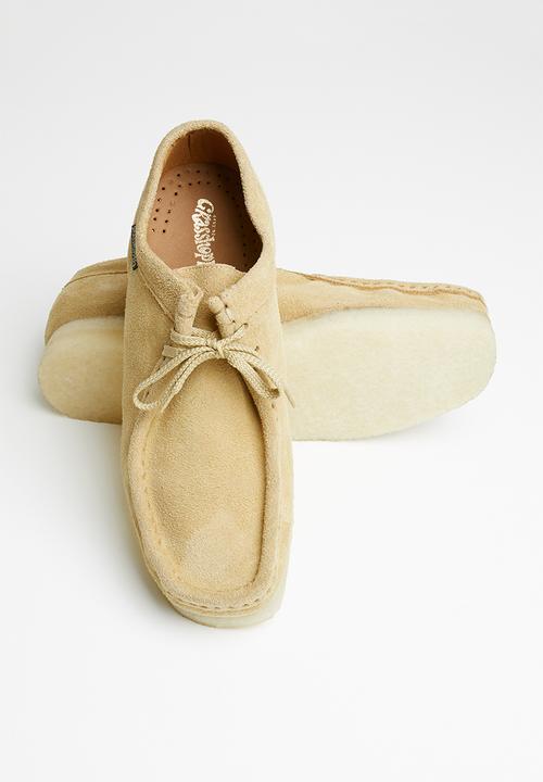 Grasshoppers - Origin suede moccasin - biscuit
