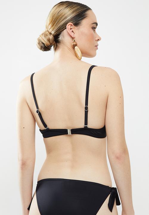 Sun Love - Underwire soft cup bra c-cup - black 