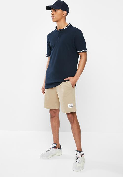 Brave Soul - Locust shorts - stone