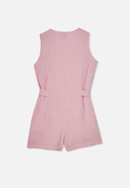 Free by Cotton On - Monique playsuit - marshmallow