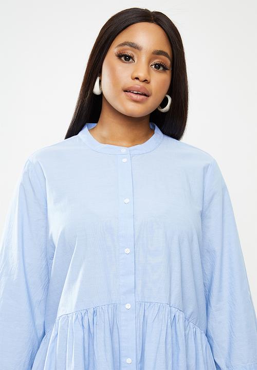 Carmakoma - Chicago life 2/4 denim tunic dress - blue