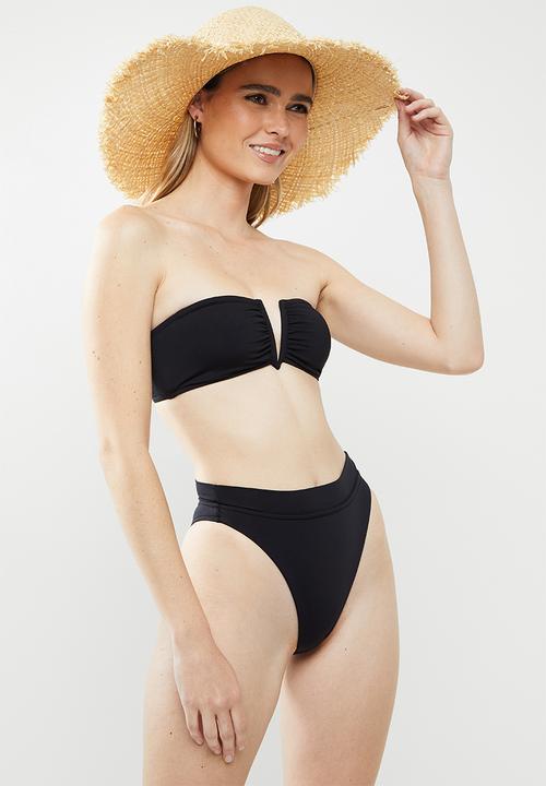 Seafolly - Active high rise - black