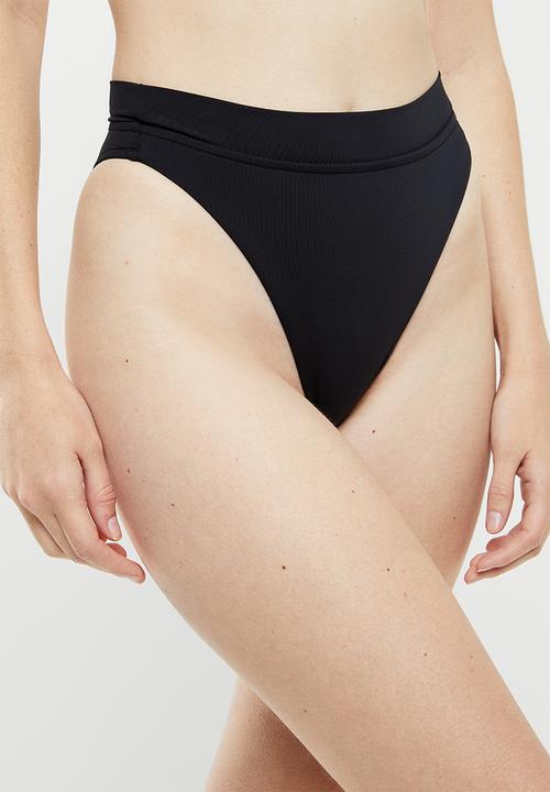 Seafolly - Active high rise - black
