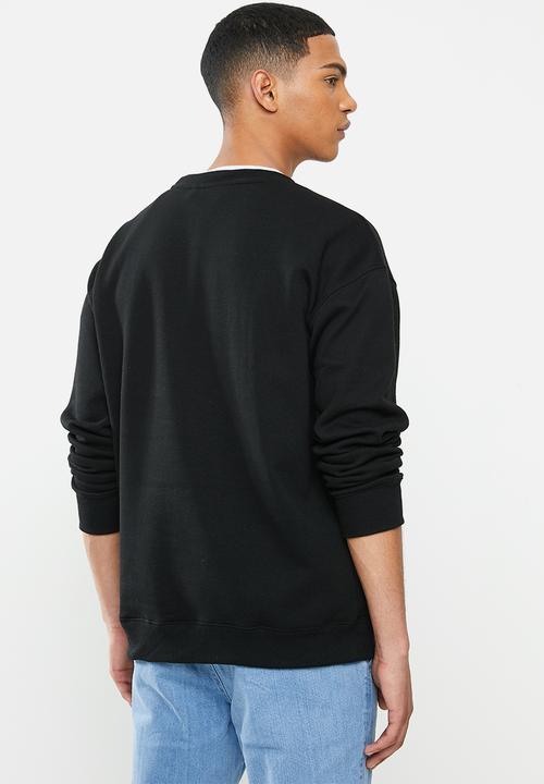 Factorie - Brooklyn fleece top - black