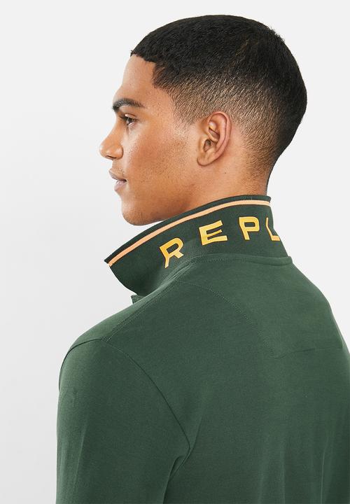 Replay - Green golfer orange tipping  - green