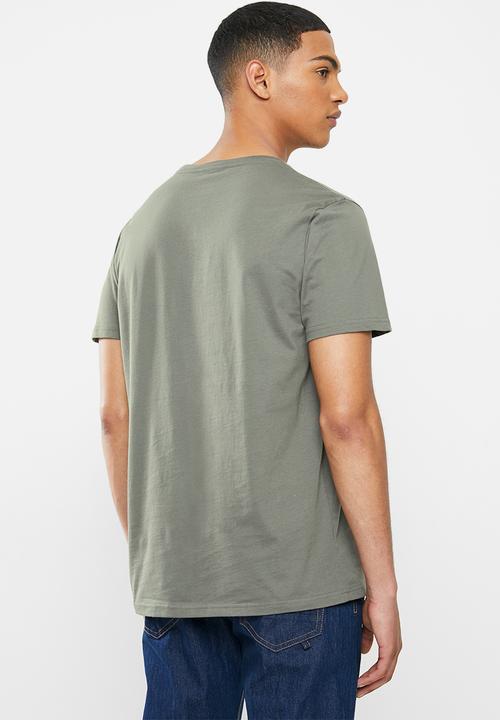 Wrangler - Classic tee - gunmetal