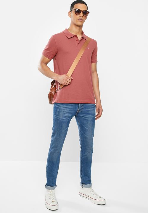 Levi’s® - Ama housemark polo - earth red